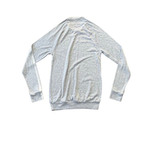 Rescue Strong Long Sleeve Tee Adopt a Dog Go Explore Grey Small - Picture 2 of 4